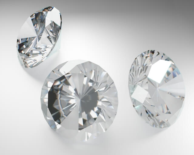 輝く宝石のクローズアップ写真